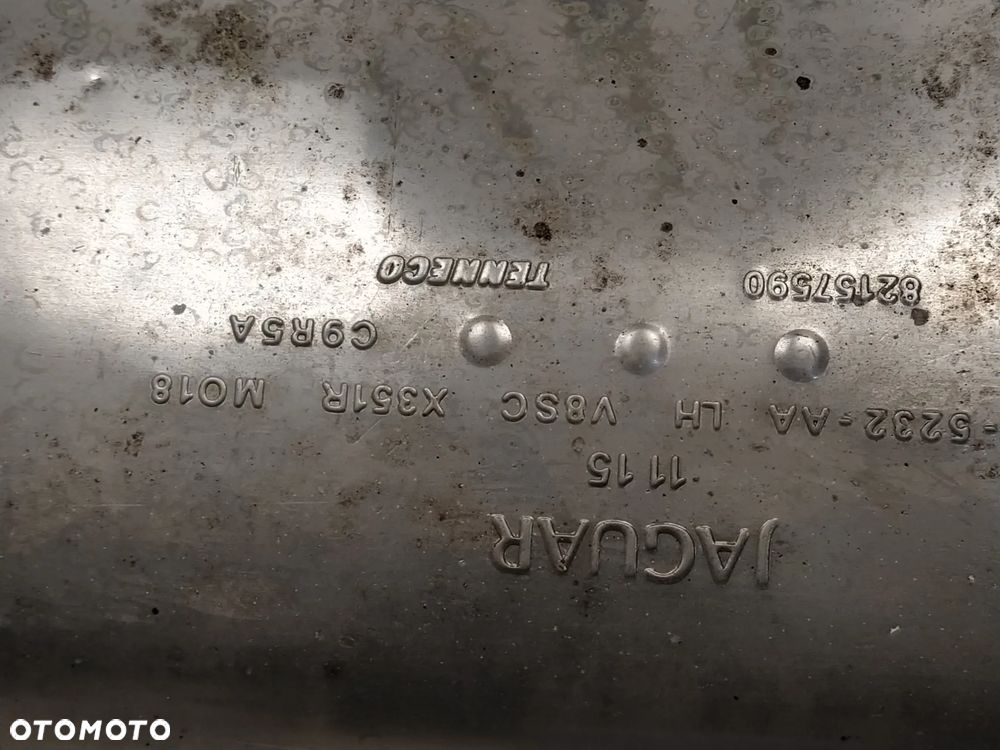 JAGUAR XJ XJR X351 2014-2019 5.0 WYDECH TŁUMIK PRAWY LEWY  ORYGINAŁ - 30