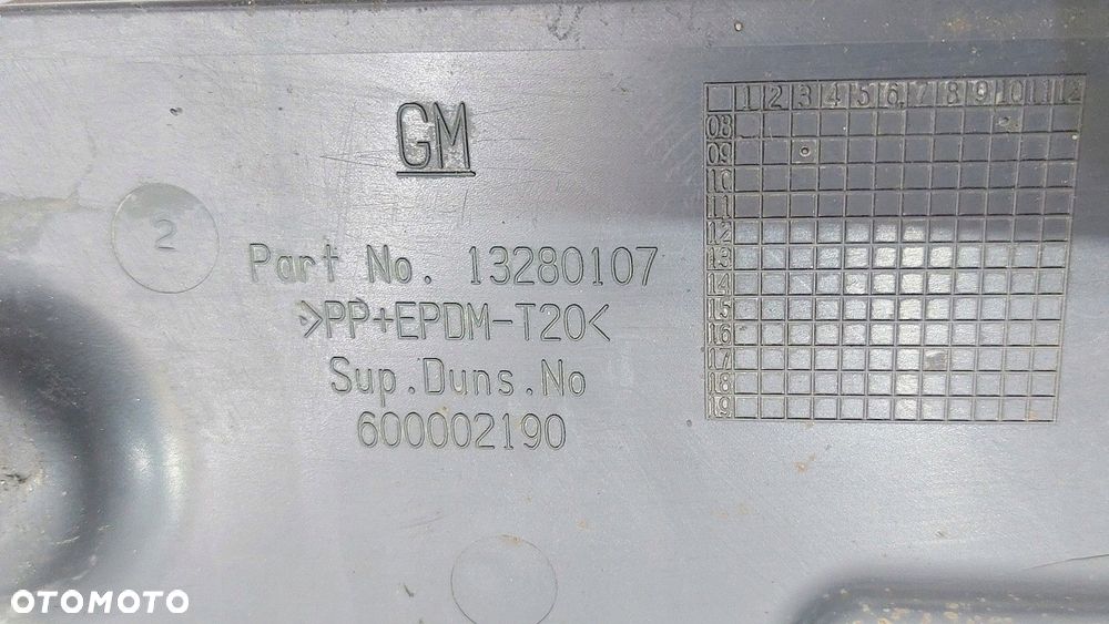 osłona pod silnik lew opel insignia a 13280107 - 3