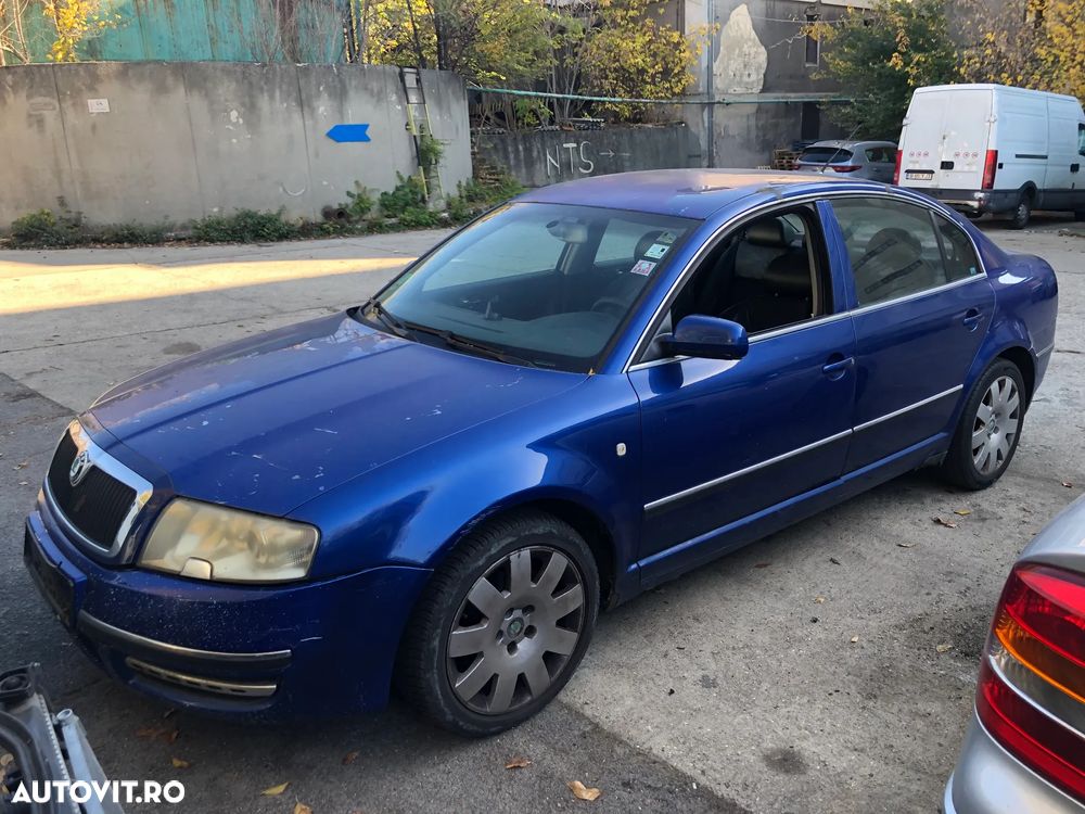 Dezmembrez Skoda Superb 1 albastru 1,9 TDI 2003 - 6