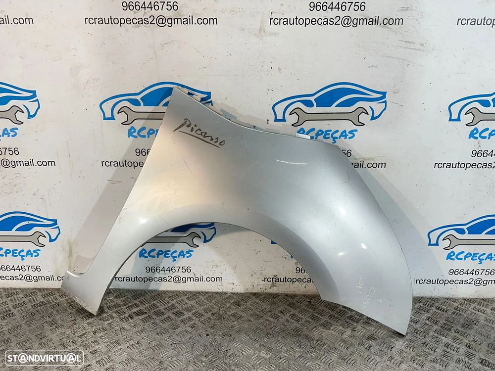 .Guardalamas Frente Frontal Esquerdo Direito Original PSA Citroen C4 Grand Picasso 2006 - 2013 - 6