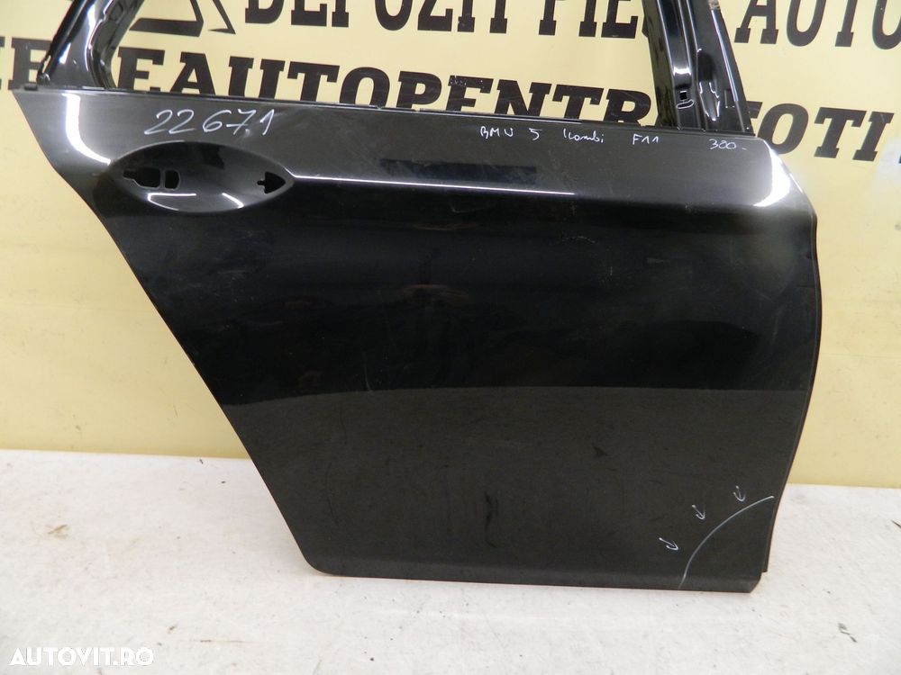 Usa dreapta spate BMW Seria 5 F11 Combi,  2009, 2010, 2011, 2012, 2013, 2014, 2015, 2016, 2017. - 5