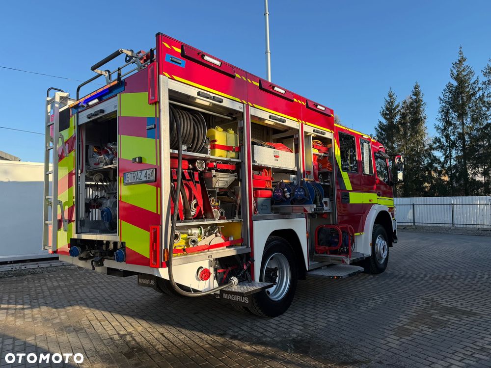 Mercedes-Benz Mercedes Atego GBA Wóz Strażacki 3t wody, Wysokie prześwity, Maszt oświetleniowy - 30