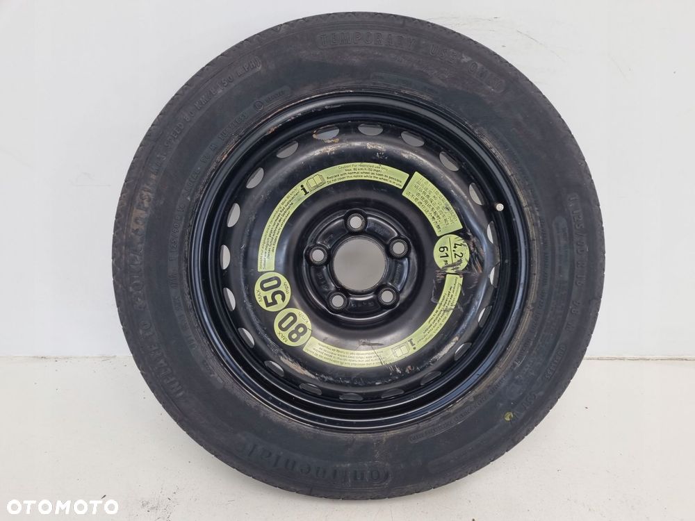 KOŁO DOJAZDOWE Mercedes W204 125/90 R16 5x112 2044000302 dojazdówka - 2