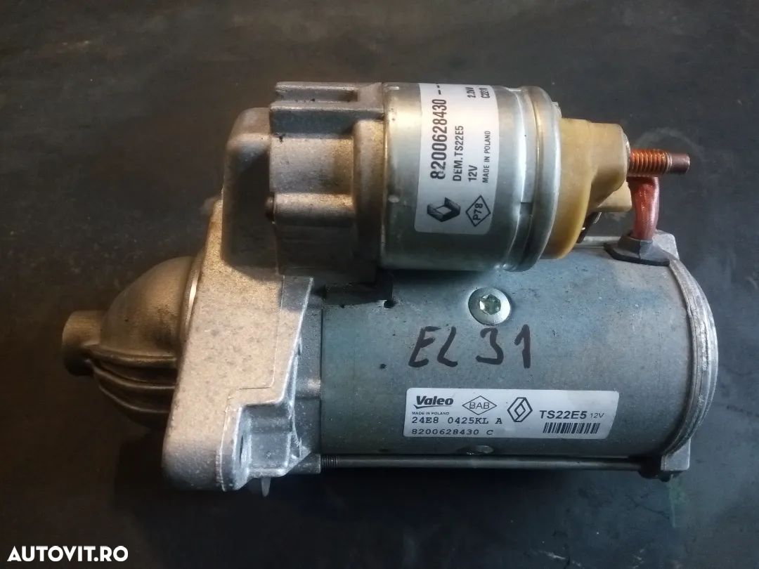 Electromotor Renault Trafic 2.0 dci M9R Espace XTrail Megane - 1