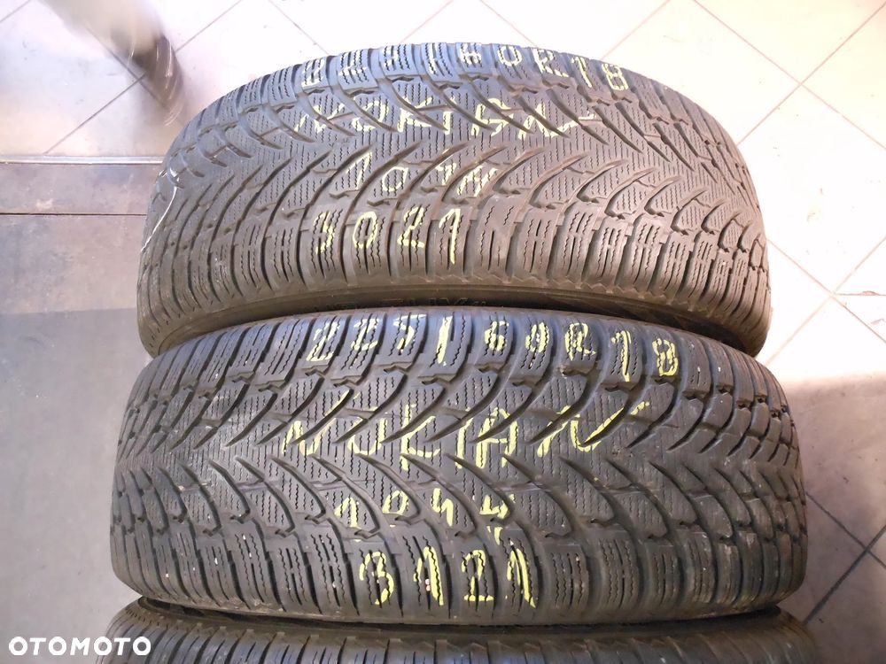 opony 225/60r18 nokian wr suv 4 2x7,7mm 2x6,7mm komplet zima - 3