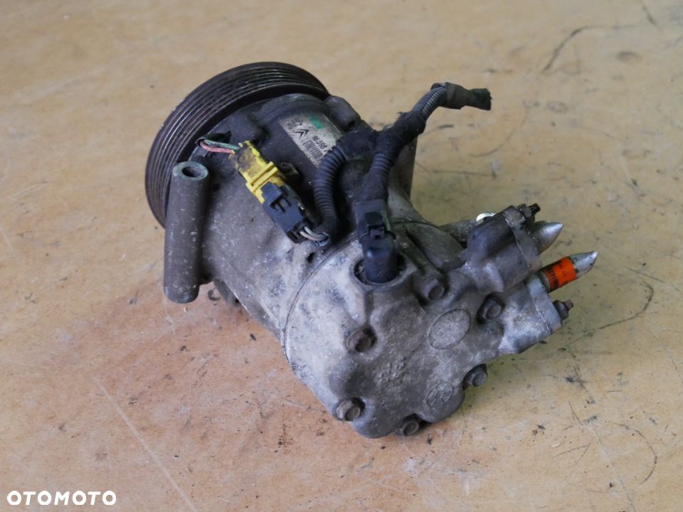 SPRĘŻARKA KLIMATYZACJI PEUGEOT 207 1.6 VTI 9659875780 - 2