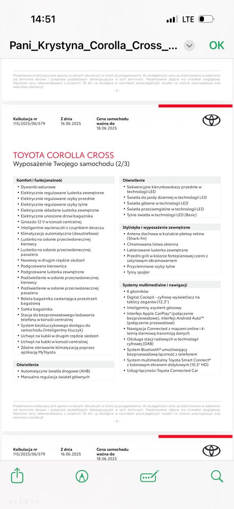 Toyota Corolla Cross 1.8 Hybrid Style - 17