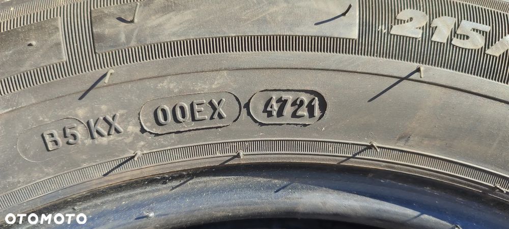 OPONY ZIMOWE 215/60R17C MICHELIN AGIUS ALPIN (4721) ZIMA 5 mm KOMPLET 4 SZTUKI - 6