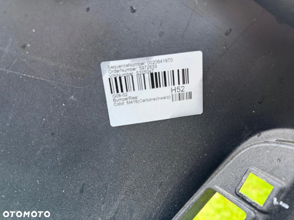 ZDERZAK TYŁ TYLNY BMW IX3 G08 LIFT M PAKIET - 4