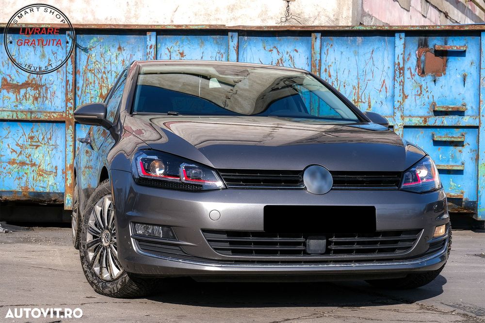 Faruri LED VW Golf 7 VII (2012-2017) Facelift G7.5 GTI Look cu Semnal Dinamic- livrare gratuita - 22