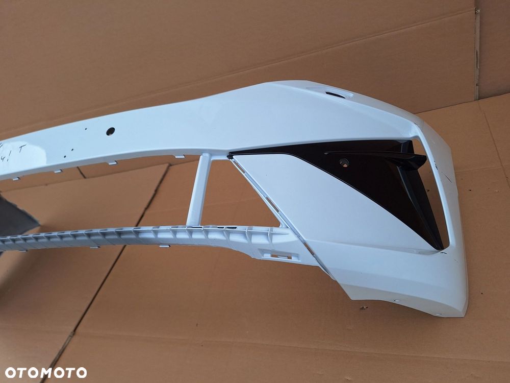 SKODA OCTAVIA IV 4 RS LIFT 24- 5E3 NIE KLEJONY! B.ŁADNY ZDERZAK PRZÓD PRZEDNI+KRATKA ORYG. 5E3807221S WYSYŁKA 24H - 7