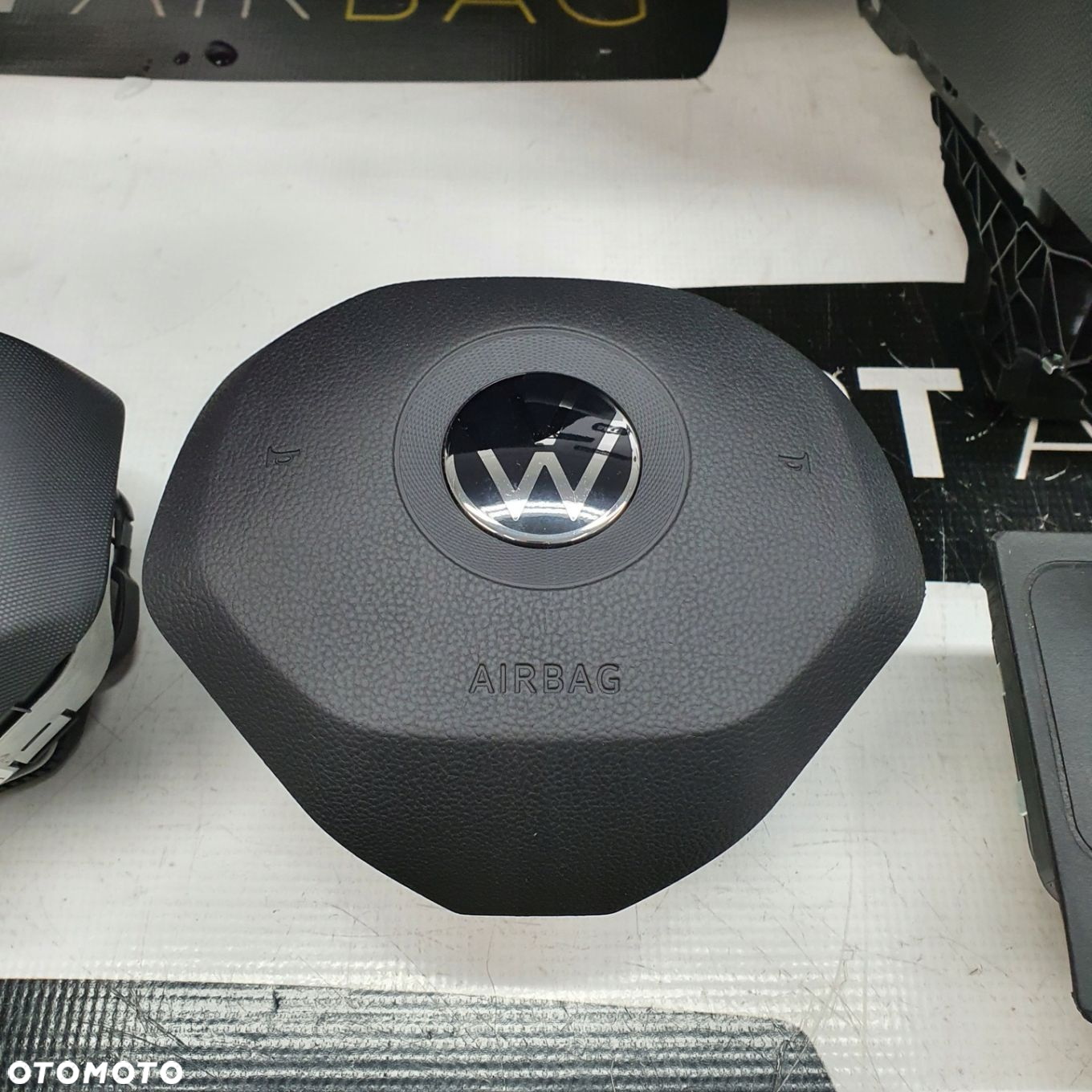 VW PASSAT B8 LIFT DESKA ROZDZIELCZA KONSOLA KOKPIT PULPIT PODUSZKI AIRBAG AIR BAG PASY KIT SET - 8