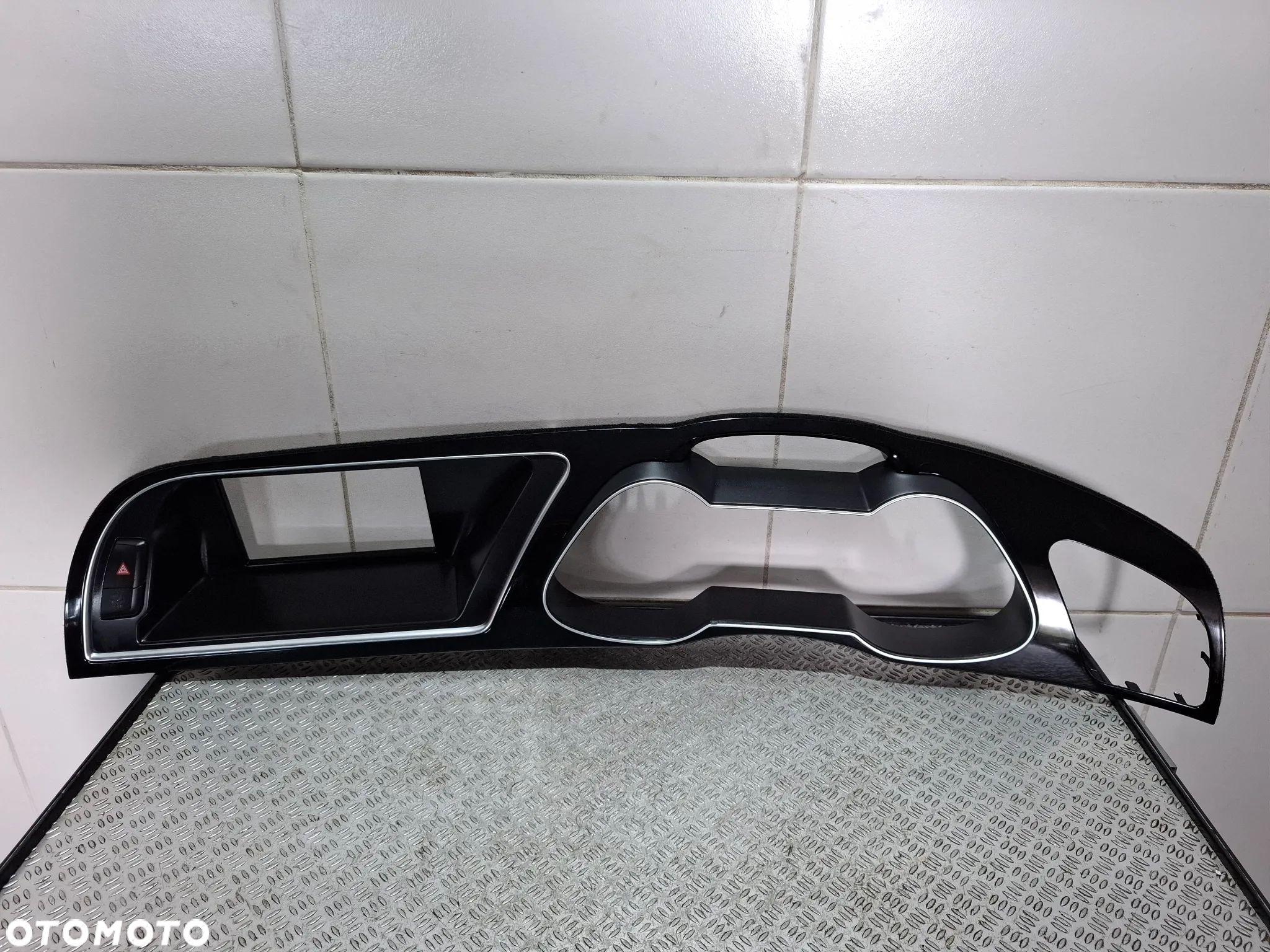Dekor piano black zegarów Audi A4 B8 lift 2013 anglik - 1