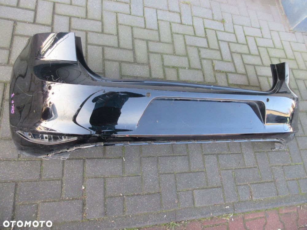 vw golf 7 hb zderzak tył 5g6807421 pdc - 1