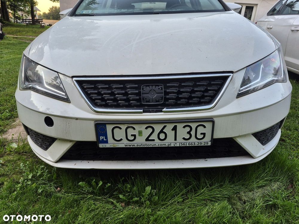 Zderzak przód przedni seat leon III lb9a biały grill