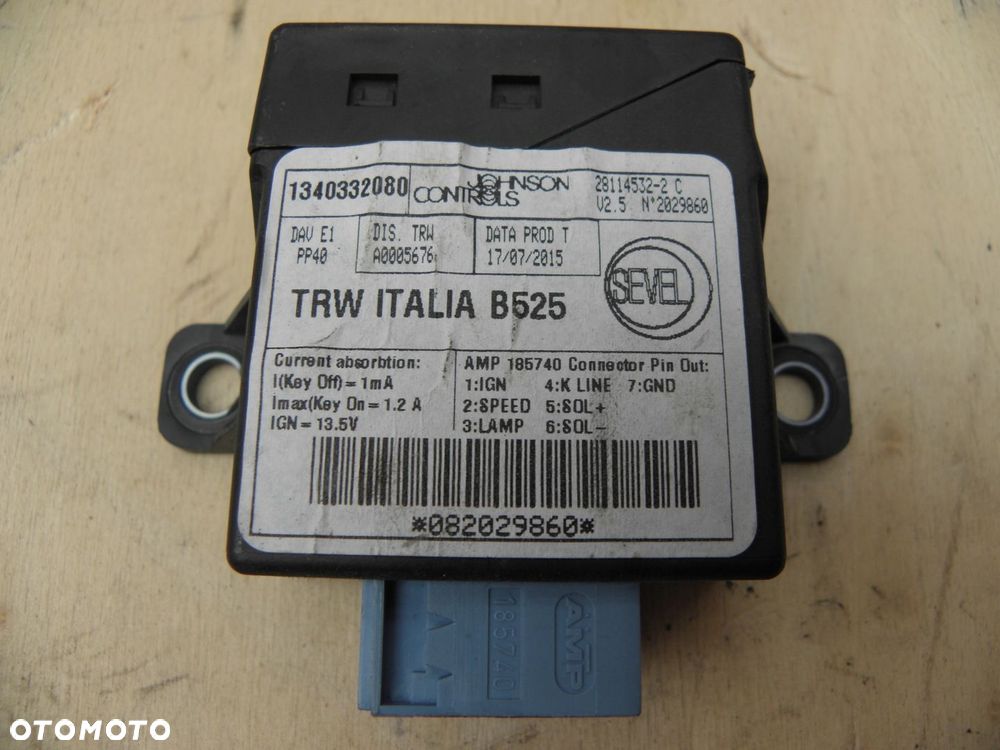 DUCATO BOXER MODUŁ CENTRALKA WSPOMAGANIA - 1