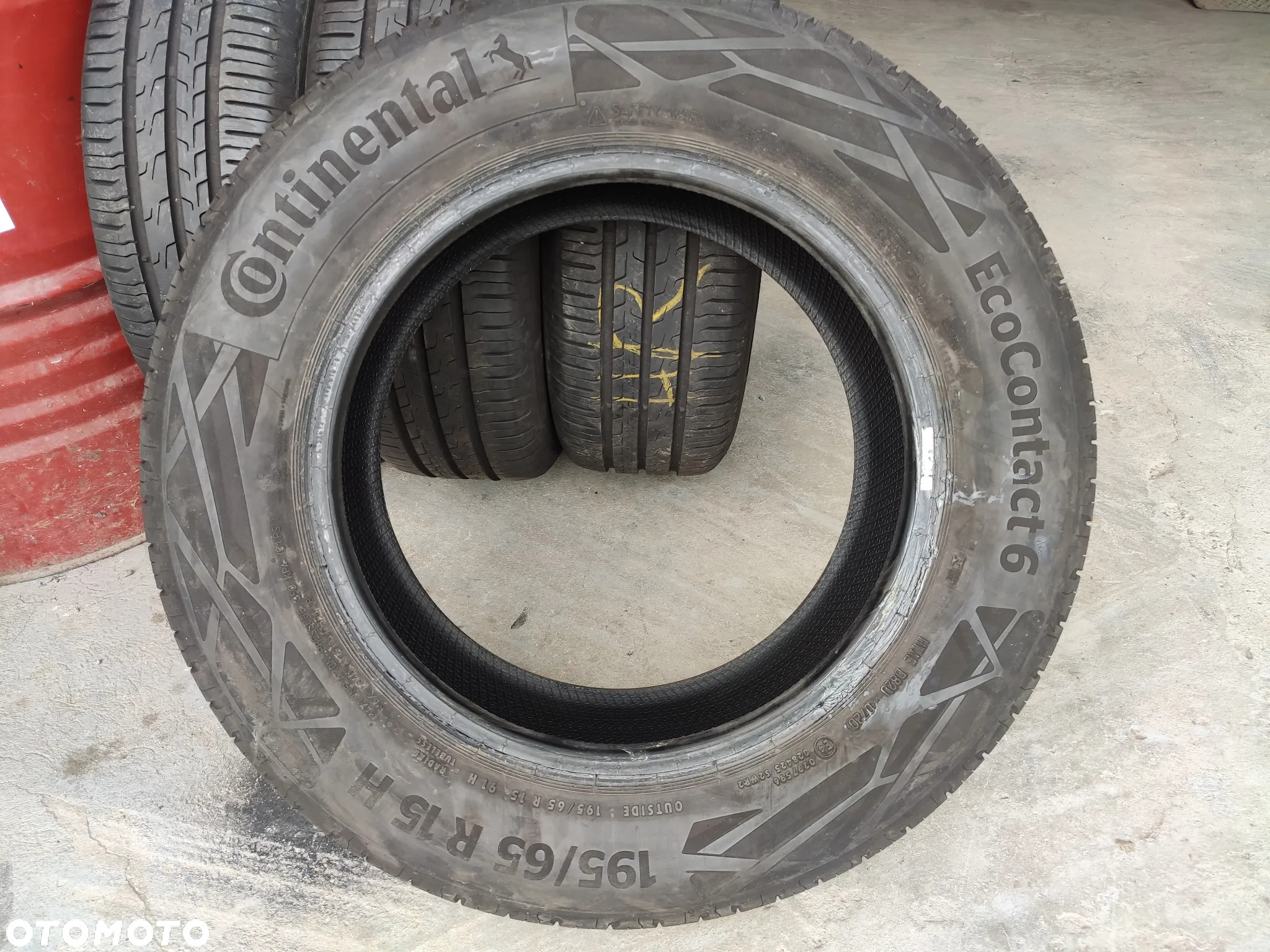 4 Opony letnie 195/65R15 91 H Continental EcoContact 6 - 9