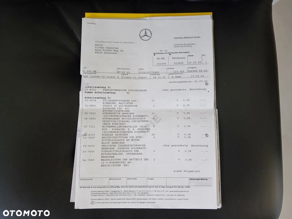 Mercedes-Benz Klasa C 200 7G-TRONIC Avantgarde Edition - 38