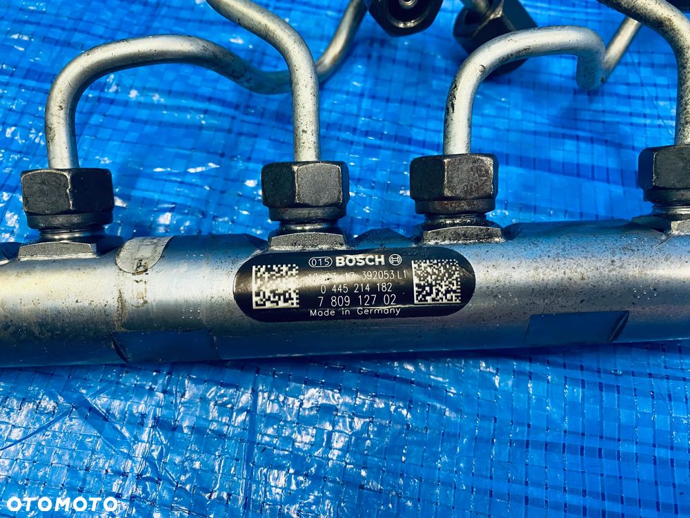 LISTWA WTRYSKOWA CZUJNIKI RURKI BMW E81 E84 E87 E88 E90 E91 2.0D N47 N47D20A ; 0445214182  780912702 ORYGINAŁ - 6