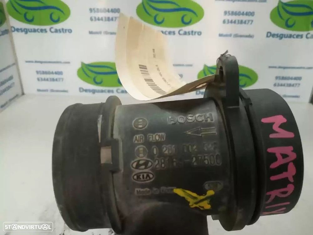 MEDIDOR DE MASSA DE AR HYUNDAI MATRIX 2002 -0281002528 - 1