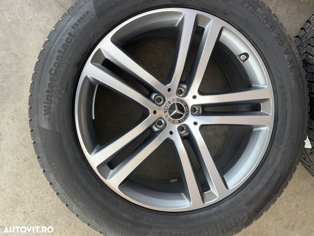 Vând jante originale Mercedes Gle w167 pe 20” noi cu anvelope noi de iarnă - 4