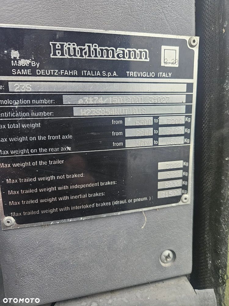Hurlimann XT 85 - 9