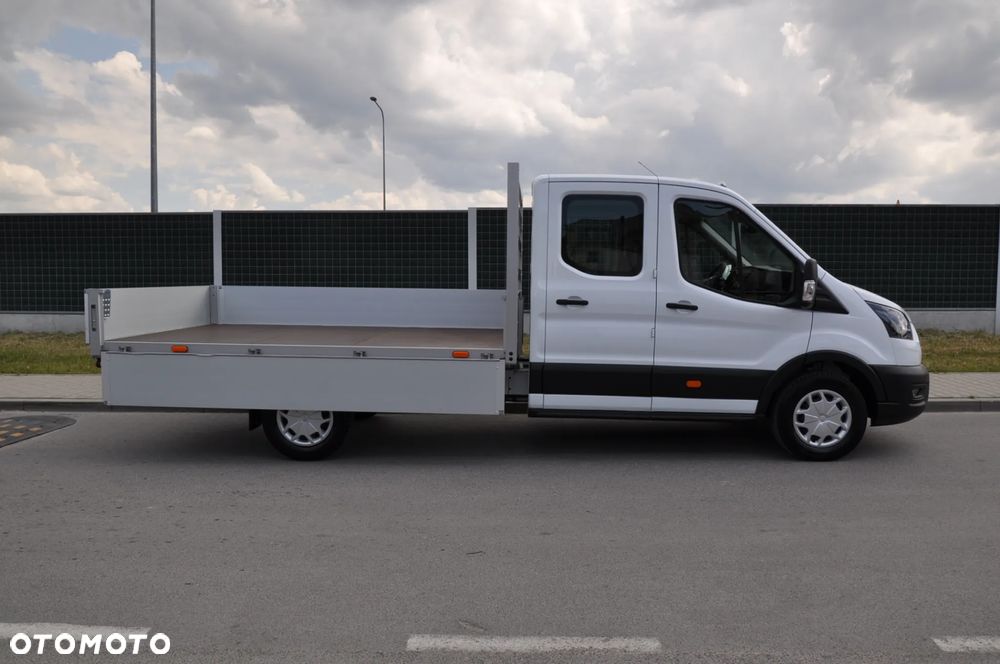 Ford TRANSIT L3 7 OSOBOWY FABRYCZNIE NOWY !!! DOSTĘPNY OD RĘKI !!! DOKA DUBEL KABINA PODWÓJNA KABINA + SKRZYNIA HAK - 26
