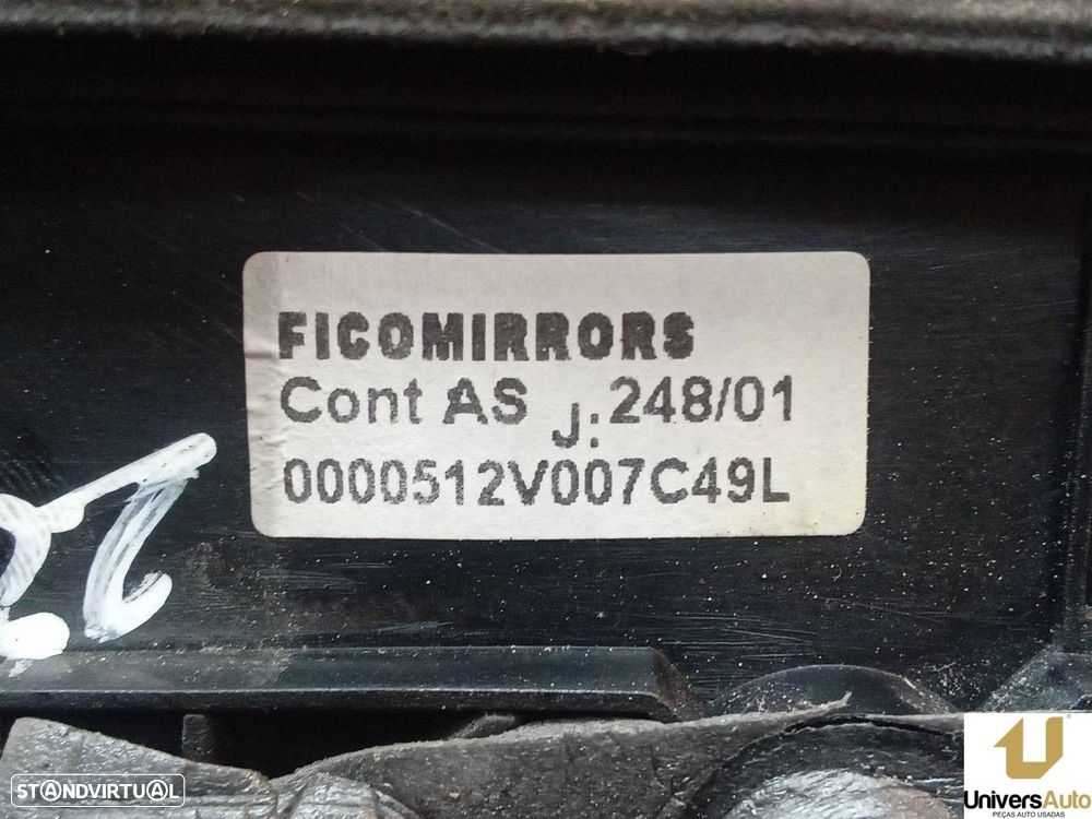 ESPELHO RETROVISOR DIREITO SMART FORTWO CABRIO 2001 -0000512V007C49L - 4