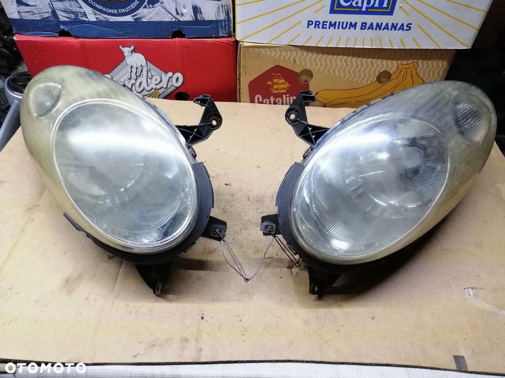 Nissan Micra K12 lampy przednie komplet EU - 1