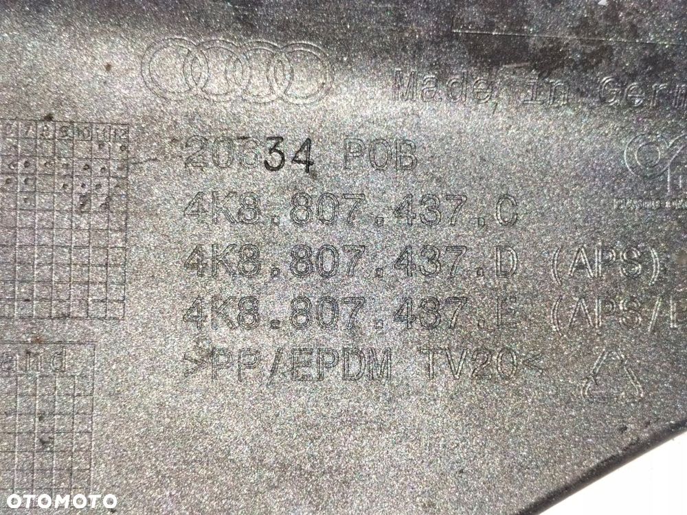 zderzak przedni przód audi a7 4k8 c8 ii 18- - 12