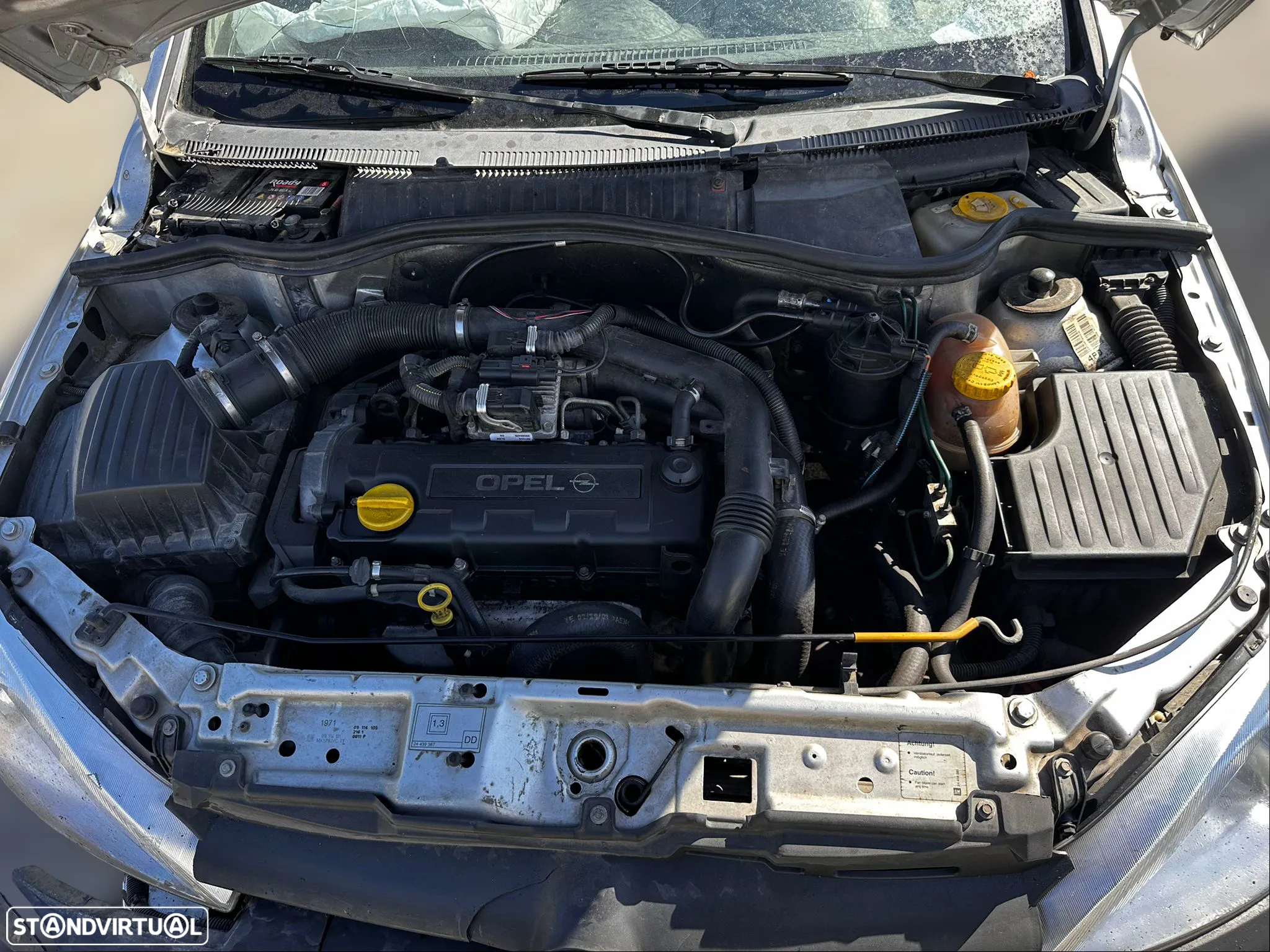 Opel Corsa C 1.7 DTI Van de 2001 para peças - 5