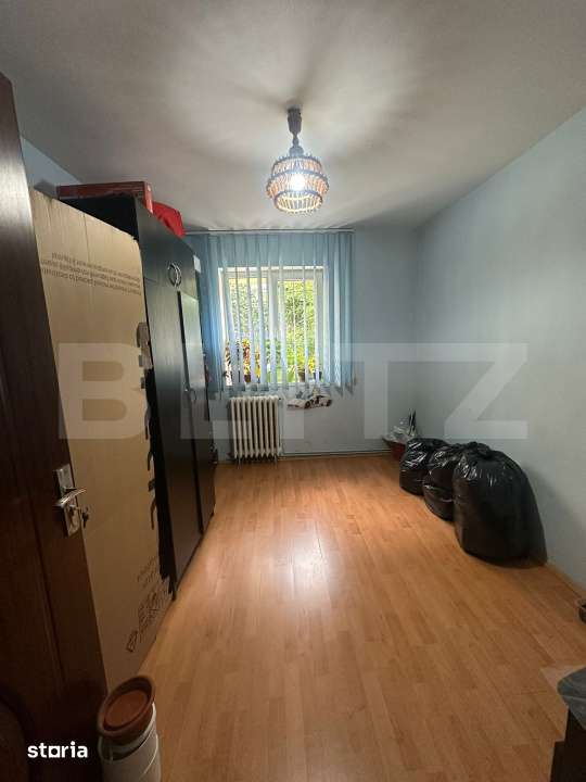 Apartament 3 camere, 64 mp, Manastur, parter, logie, bloc izolat termi — fotografia 3