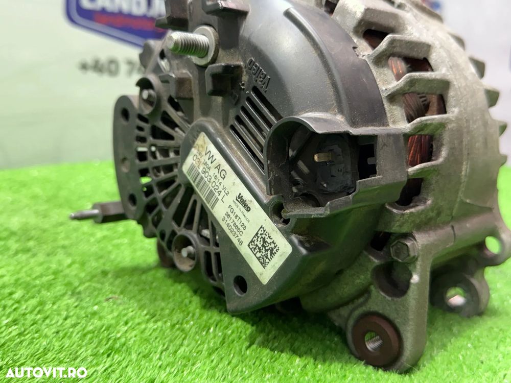 ALTERNATOR SKODA OCTAVIA 3 2.0 DIESEL 2014 COD OEM 03L903024L 2013-2016 - 6