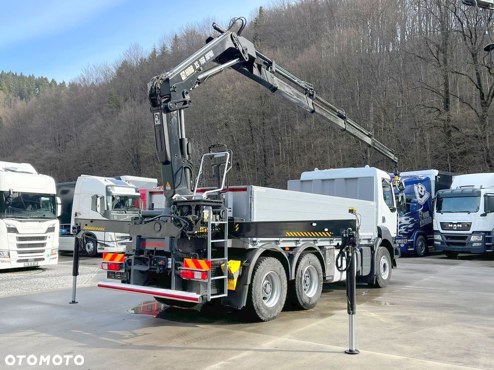 Renault Kerax 380 DXI EEV // 6x4 // HDS Hiab XS 166 Hipro + Radio // UDT // Blokady mostów // Idealny // Zabudowa 5,16m // - 13