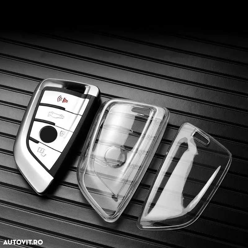 Husa Carcasa Cheie Protectie Transparenta Pentru BMW Seriile F si G - 3