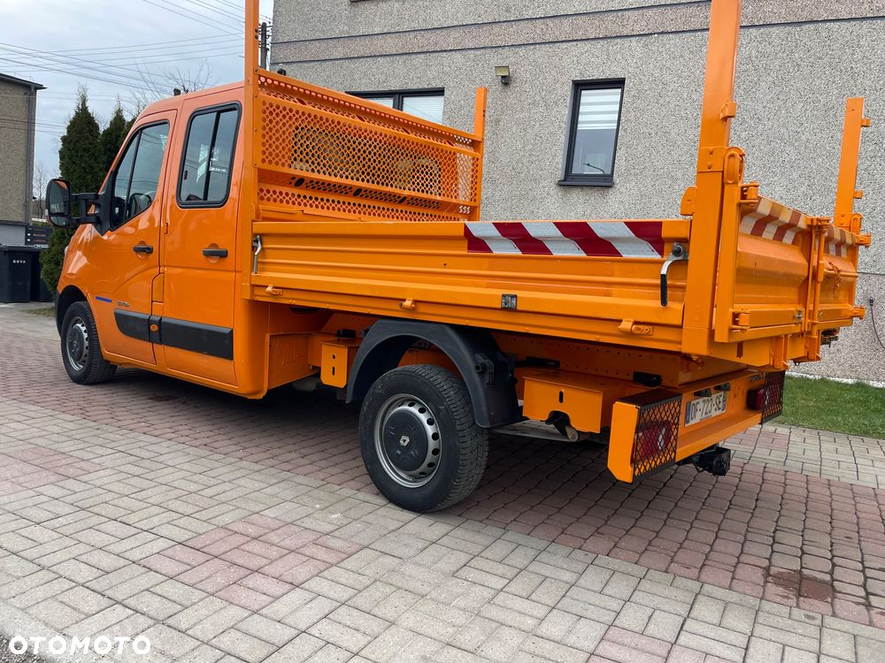 Renault Master Wywrotka Brygadówka  Dubel kabina  7 osób Mega Stan !!! - 17