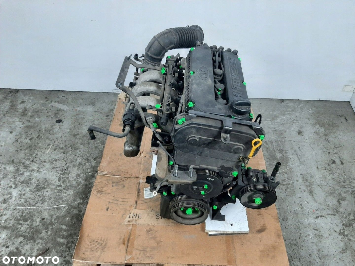 KIA SHUMA II 1.6 16V 04R SILNIK GA6D 75KW 101KM - 4