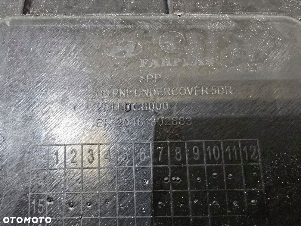 osłona pod silnik hyundai i20 ii 14-20r 291100c8000 - 3
