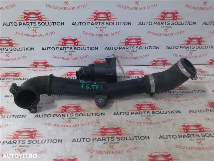 furtun intercooler skoda octavia 3 1.6 tdi an fabr 2015 - 1