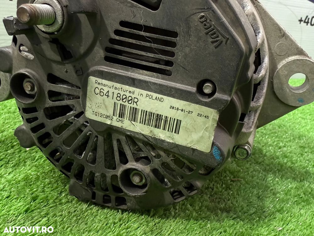 ALTERNATOR OPEL INSIGNIA A 2.0 DIESEL 2011 COD OEM C641800R 2008-2018 - 8
