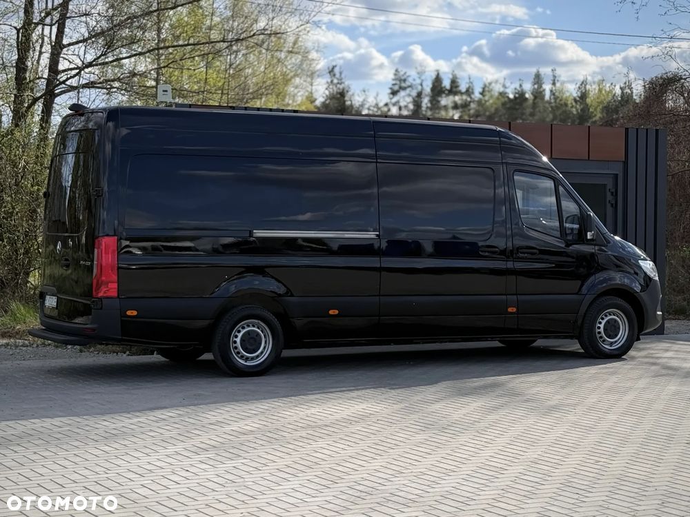 Mercedes-Benz Sprinter 314 CDI / Maxi L3 H2 / 2020 Rok Produkcji /  Automat 7G Tronic / 2.143cm3 OM651 / Czarny / Zarejestrowany w PL - 11