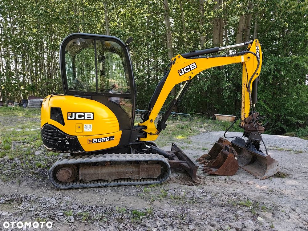 JCB 8026/2016Rok/3-Łyżki/5400Mth/Waga2.8T/ - 3