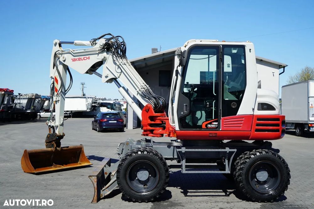 Takeuchi TB 295 W / EXCAVATOR PE ROȚI / 2016 / - 4
