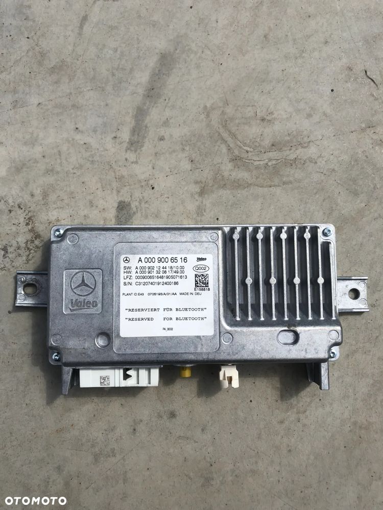 MERCEDES W213 MODUŁ STEROWNIK BLUETOOTH A0009006516 - 1