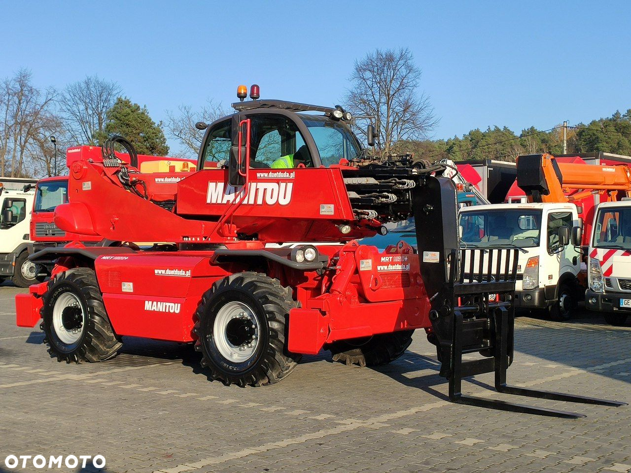 Manitou MRT 1850 ROTO Teleskopowa Obrotowa Dźwig 2150,2140,2540 - 7