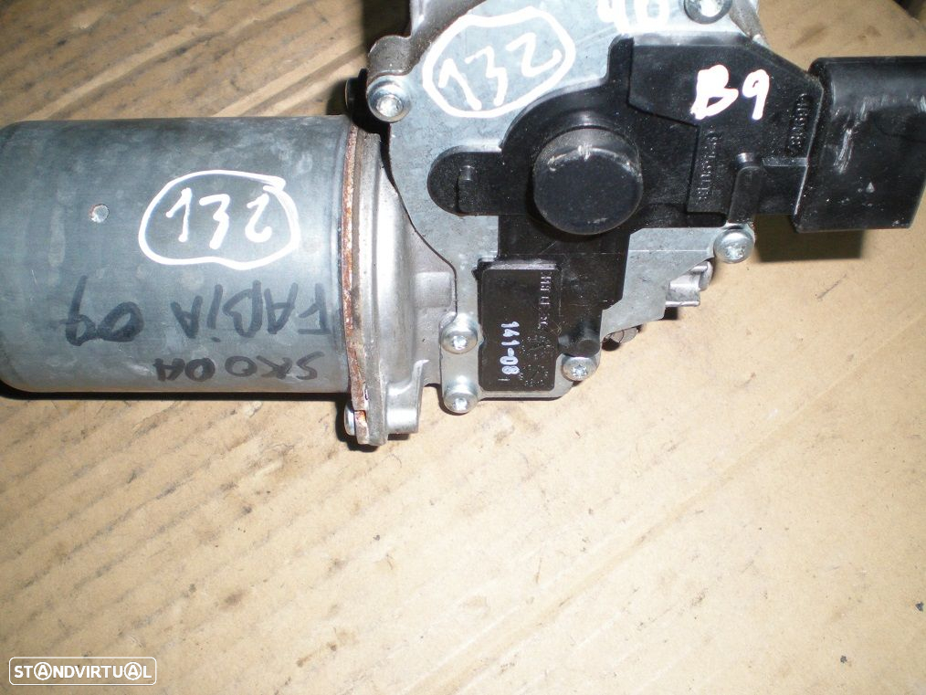 Motor Limpa Vidros Frente 5J1955113A SKODA FABIA 2009 VALEO - 2