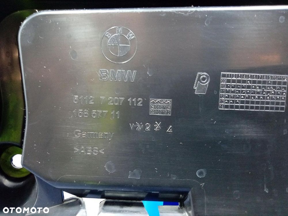 BMW 5 F10 F11 ŚLIZG MOCOWANIE ZDERZAKA TYŁ PRAWY 7207112 - 5