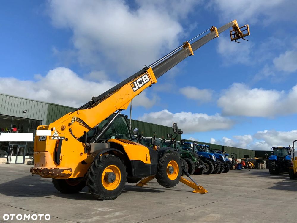 JCB 540-170 , ŁADOWARKA TELESKOPOWA , 2014 , 17 metrów - 4