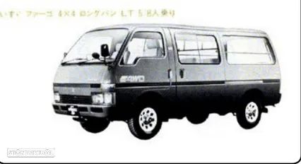 Borracha do vidro parabrisas Bedford Seta Isuzu Midi WFR53 WFR54 - 1