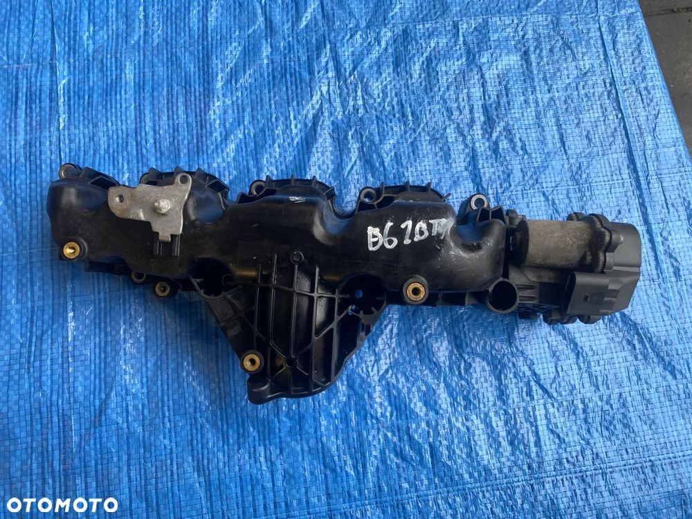 VW PASSAT B6 GOLF SKODA AUDI 2.0 TDI KOLEKTOR SSĄCY KLAPY NASTAWNIK 03L129086 V120 - 1